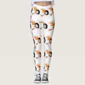 Flame Rider Moto Leggings (Vorderseite)