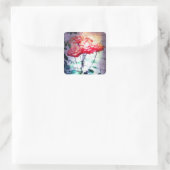 Flame Roses Stickers (Tasche)