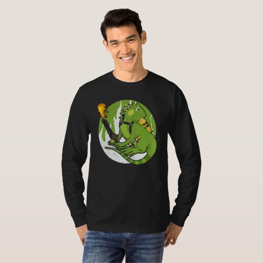 Flame Thrower  Flamethrower Hot Burn Dragon T-Shirt (Vorne ganz)