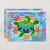 Flame Turtle Notes Cards Postkarte (Vorne/Hinten)