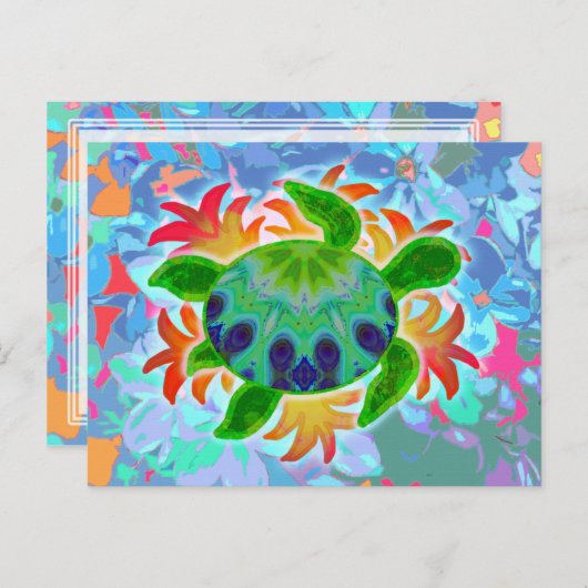 Flame Turtle Notes Cards Postkarte (Vorne/Hinten)