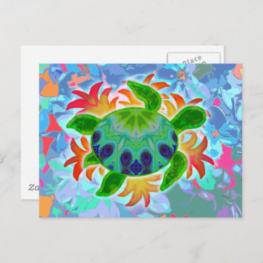 Flame Turtle Postcard Postkarte (Vorne/Hinten)