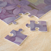 Flame und Lilac Lynx Point Siamese Portrait Art Puzzle (Seite)