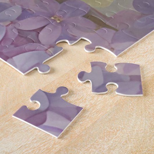 Flame und Lilac Lynx Point Siamese Portrait Art Puzzle (Seite)