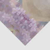 Flame und Lilac Lynx Point Siamese Portrait Art Seidenpapier (Detail)