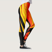 Flame von Studio16 Leggings (Rechts)