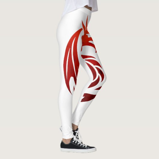 Flameborn-Drachenpakt Leggings (Rechts)
