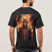 Flameborn Sauron: Elfengestalt neu magisiert T-Shirt (Rückseite)
