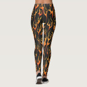 Flamed Leggings (Rückseite)