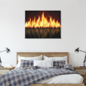FLAMEN auf Leinwand (Insitu (Schlafzimmer))