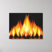 FLAMEN auf Leinwand (Vorderseite)