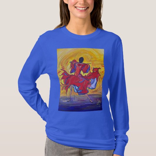 Flamenca Dancer Shirt (Vorderseite)