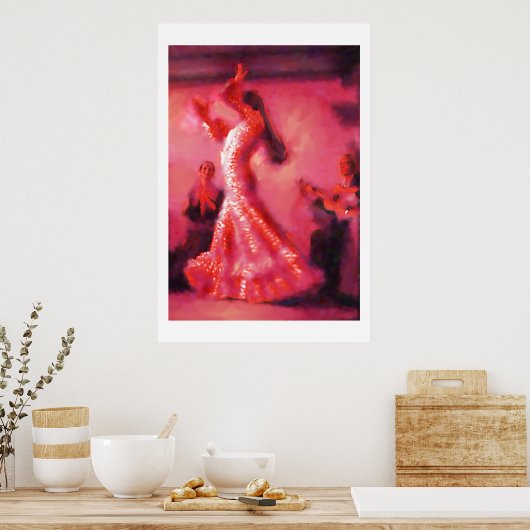 Flamenca Poster (Küche)