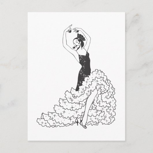Flamenco_.ai Postkarte (Vorderseite)