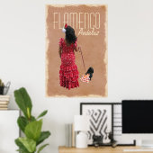 Flamenco Andaluz Poster (Heimbüro)