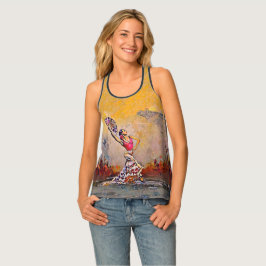 Flamenco Art Frauenturm Tanktop