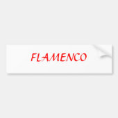 FLAMENCO AUTOAUFKLEBER (Vorne)