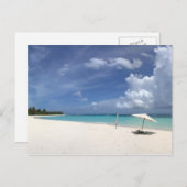 Flamenco Beach Culebra Puerto Rico Postkarte (Vorne/Hinten)