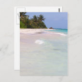 Flamenco Beach Culebra Puerto Rico Postkarte (Vorne/Hinten)