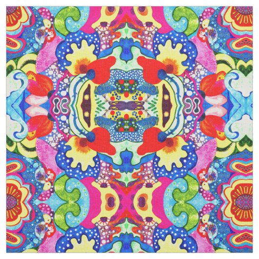 Flamenco-Blumen Stoff (Muster)