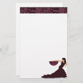 Flamenco Briefpapier (Vorne/Hinten)