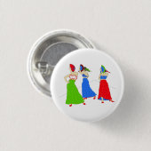 Flamenco Button (Vorne & Hinten)