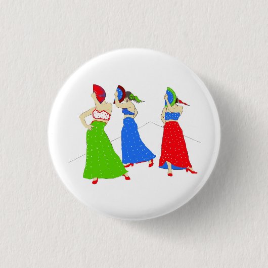 Flamenco Button (Vorderseite)