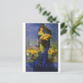 Flamenco-Dancer 1925 in Sevilla Postkarte (Stehend Vorderseite)