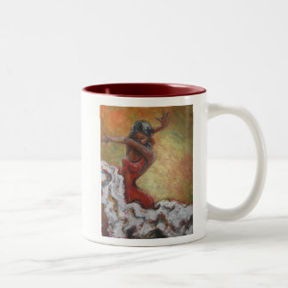 Flamenco Dancer Art Tasse