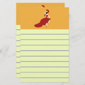 Flamenco Dancer Briefpapier (Vorne/Hinten)
