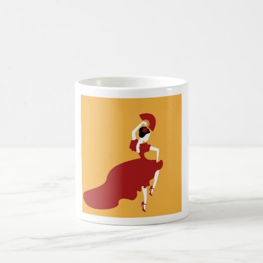 Flamenco Dancer Coffee Tasse (Mittel)