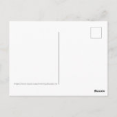 Flamenco Dancer Duende Postkarte (Rückseite)