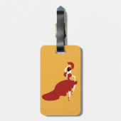 Flamenco Dancer Gepäckanhänger (Rückseite vertikal)