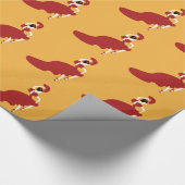 Flamenco Dancer Geschenkpapier (Ecke)