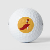 Flamenco Dancer Golf Balls Golfball (Vorderseite)