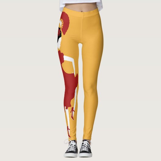 Flamenco Dancer Leggings (Vorderseite)