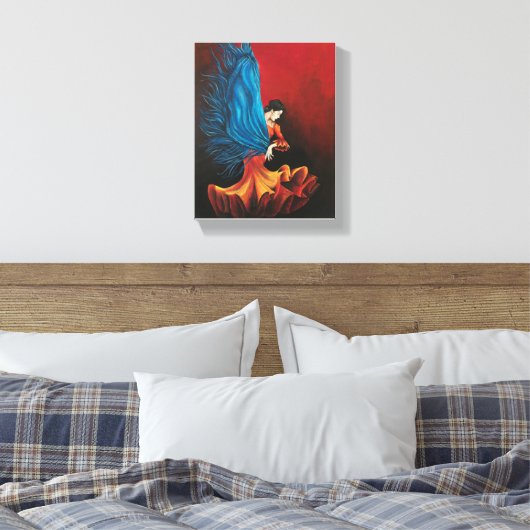 Flamenco Dancer Leinwanddruck (Insitu (Schlafzimmer))