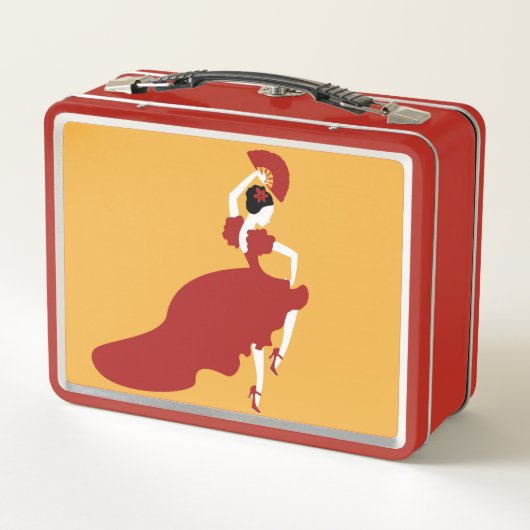 Flamenco Dancer Lunch Box (Rückseite)