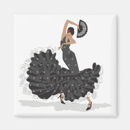 Flamenco Dancer Magnet