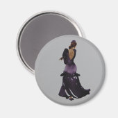 Flamenco Dancer Magnet (Vorderseite/Rückseite)