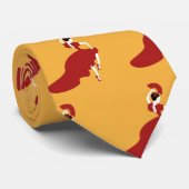 Flamenco Dancer Necktie Krawatte (Gerollt)