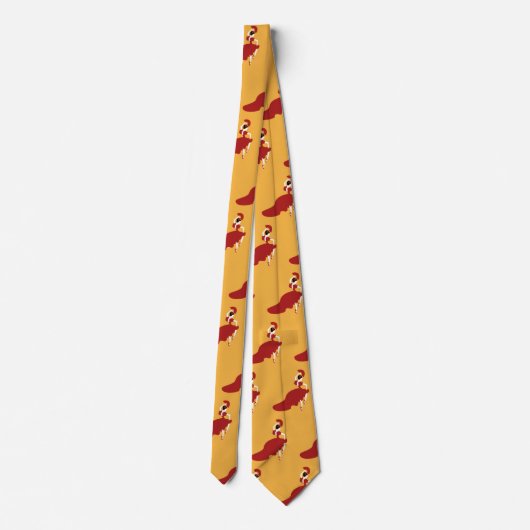 Flamenco Dancer Necktie Krawatte (Rückseite)