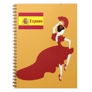 Flamenco Dancer-Notebook Notizblock