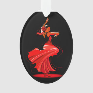 Flamenco Dancer Ornament