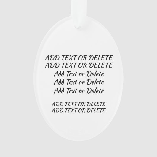 Flamenco Dancer Ornament (Rückseite)