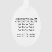 Flamenco Dancer Ornament (Rückseite)