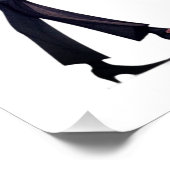 Flamenco Dancer Poster (Ecke)