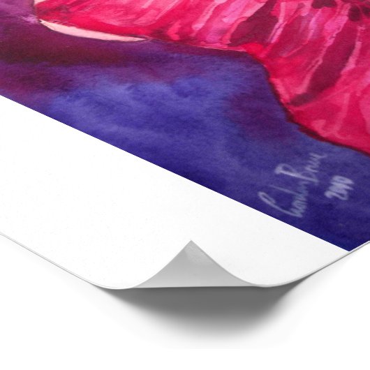 FLAMENCO DANCER POSTER (Ecke)