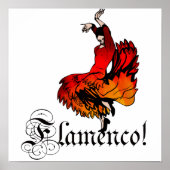 Flamenco Dancer Poster (Vorne)