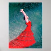 Flamenco Dancer Poster (Vorne)
